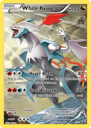 White Kyurem — XY Black Star Promos #XY81
