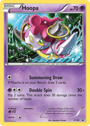 Hoopa — XY Black Star Promos #XY90