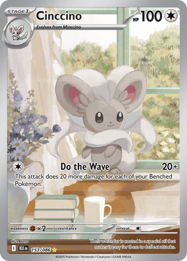 Cinccino — Black Bolt #153