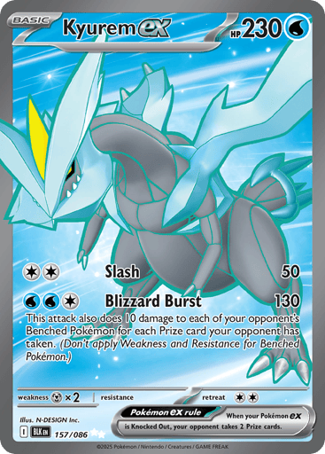 Kyurem ex — Black Bolt #157