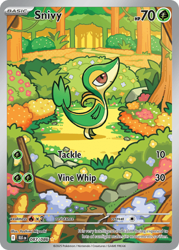 Snivy — Black Bolt #87