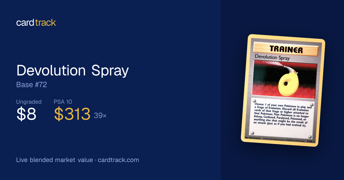 Devolution Spray Price – Base #72/102 | CardTrack