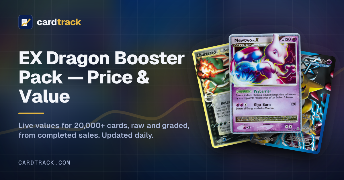 EX Dragon Booster Pack — Price & Value | CardTrack